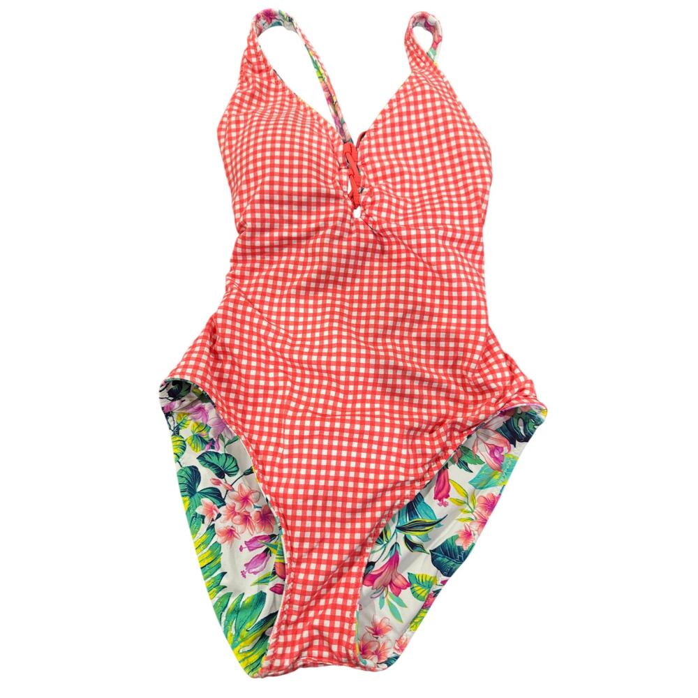 Tommy Bahama Reversible One Piece Swimsuit Fleur de Flora 6
